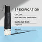 Large folding umbrella with 12 windproof ribs
