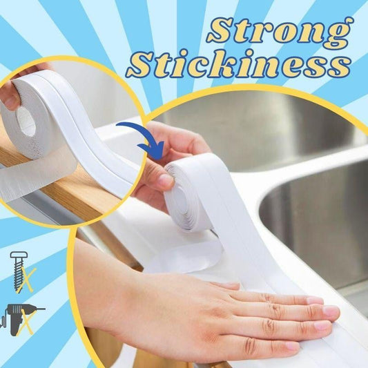 🚿 Self-Adhesive Caulk Tape | 3.2m Seal Strip