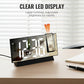 LED Mirror Projection Alarm Clock