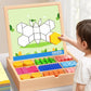 Wooden Magnetic Pattern Block Puzzle Set