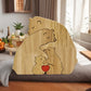 Wooden Bear Family Puzzle Ornament