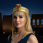 Ancient Cleopatra Beaded Headdress Accessory