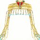 Ancient Cleopatra Beaded Headdress Accessory