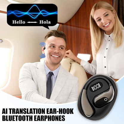 🏆Ai Translation Ear-Hook Bluetooth Earbuds🎧