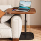 📢📢50% OFF!! ⏰C-Shape Side Table with 360° Swivel Tray & Height Adjustable 45–80cm
