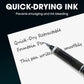 ✒️Quick-Dry Retractable Fountain Pen🏫💼