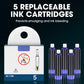 ✒️Quick-Dry Retractable Fountain Pen🏫💼