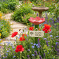 Flower-Shaped Bee Waterer Garden Stake