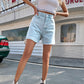 👖LIMITED-TIME 50% OFF! ✨Women's Classic Solid Color High-Waist Shorts