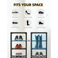 🎁New arrival 50% OFF💥Vertical Shoe Rack for Entryway – Space-Saving, Sturdy Metal Frame & Easy Assembly 👟