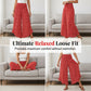 🎁New arrival 50% OFF💥Women’s Polka Dot Flowy High-Waisted Wide-Leg Trousers – Slimming, Comfy & Chic!🌟