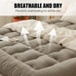 🛏️ 50% OFF NOW! 🔥 Supportive & Warm Thick Bed Mattress Pad – Plush Comfort, Deep Pocket Fit & Machine Washable for a Cozy Sleep 🛌