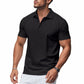 🥳2026 HOT SALE🥳💞50K+ SOLD!👔⚡ 50% OFF! Men's Lapel Tee – Wrinkle‑free, quick‑dry fabric. Tailored fit, 5 colors. Machine washable. Your smart‑casual essential. 🛡️🕊️