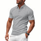 🥳2026 HOT SALE🥳💞50K+ SOLD!👔⚡ 50% OFF! Men's Lapel Tee – Wrinkle‑free, quick‑dry fabric. Tailored fit, 5 colors. Machine washable. Your smart‑casual essential. 🛡️🕊️