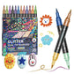 🔥 Hot sale 50% OFF🔥24 Colors Dual-Tip Glitter Marker Set