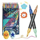 🔥 Hot sale 50% OFF🔥24 Colors Dual-Tip Glitter Marker Set