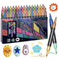 🔥 Hot sale 50% OFF🔥24 Colors Dual-Tip Glitter Marker Set