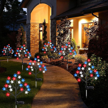 🔥Last Day Sale 50% OFF⏰✨Solar Powered Outdoor Garden Stake Light🏡