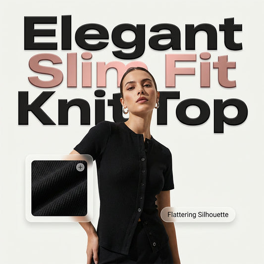 Women's Knit Button-Down Tank Top