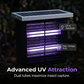 🏆2026 New Arrivals - 50% Off!🔥3500V High Powered Solar Bug Zapper for Indoor & Outdoor