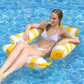 🏖️Inflatable Stripe Pool Float Lounge Chair