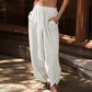 👖 50% OFF NOW! ✨ Women's Casual Elastic Waist Wide Leg Pants – Comfort Fit & Side Pockets 🌸