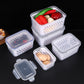🍎3PCS Fruit Storage Container Set for Fridge with Removable Colander- Fresh Keeping for Fridge, Easy to Clean & Stack ✅🍇