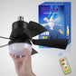 🔥Sale-50%OFF-🎁2-IN-1 PORTABLE CEILING FAN & LIGHT with Remote Control
