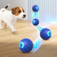 🎾 Rechargeable Self-Moving Dog Ball – LED Play
