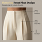 ⏳ Limited time 50% off! 💥Women's Elegant Pleated Wide-Leg Suit Pants