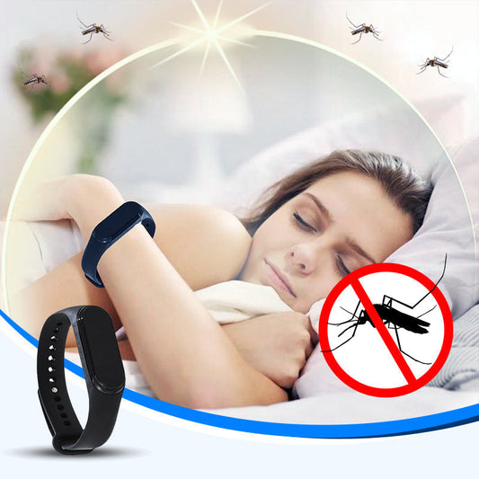 Ultrasonic powerful mosquito repellent wristband