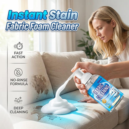 🥳2026 HOT SALE🥳💞50K+ SOLD!😁No-Rinse Fabric Foam Cleaner