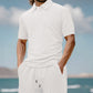 🔥New Hot Selling❤️‍🔥Men's Casual Shirt & Shorts 2-Piece Set