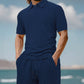 🔥New Hot Selling❤️‍🔥Men's Casual Shirt & Shorts 2-Piece Set