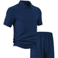 🔥New Hot Selling❤️‍🔥Men's Casual Shirt & Shorts 2-Piece Set