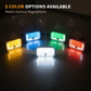 🚛 LED truck lights with 7 rows – 48 tail lights + 30 indicator bulbs – 9D lens – IP68 waterproof – easy to fit – 4 pieces