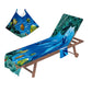 🏖️ Portable Lounger Cover with Storage Pockets🌊✨