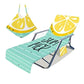🏖️ Portable Lounger Cover with Storage Pockets🌊✨