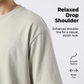 🔥LAST DAY 50% OFF ☀️Men's Solid Color Drop-Shoulder Set of four T-shirts