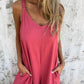 🏖️Summer Cool Deal: ONLY ￡19.99!!🌷👗Women's Casual Loose Cotton and Linen Jumpsuit with Pockets
