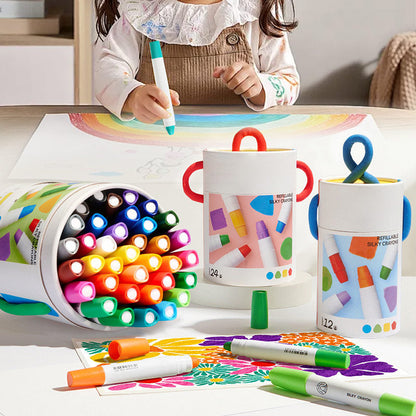🎈Children’s Day Special🔥50% OFF Washable Quick Drying Non‑Toxic Oil Pastels Set