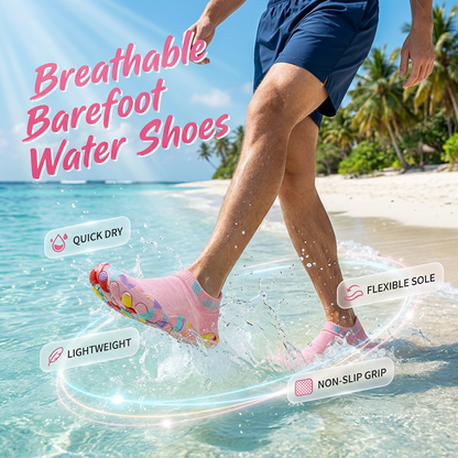 👣 50% OFF NOW! 🌊 Lightweight Water Shoes – Fast-Drying Aqua Socks for Surf, Swim & Fitness – Anti-slip sole, breathable mesh & perfect for beach walks, yoga or running 🏄‍♂️
