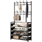 ✨Multi-Functional Entryway Shoe & Coat Rack 🏠