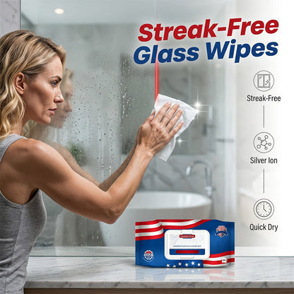 🔥 Limited Time Offer! Get 50% OFF! 🔥Streak-Free Glass & Tile Wipes