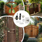 🏆LAST DAY SALE 50% OFF🔥50/70mm Long Throw Gate Lock with 5 Keys