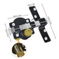 🏆LAST DAY SALE 50% OFF🔥50/70mm Long Throw Gate Lock with 5 Keys