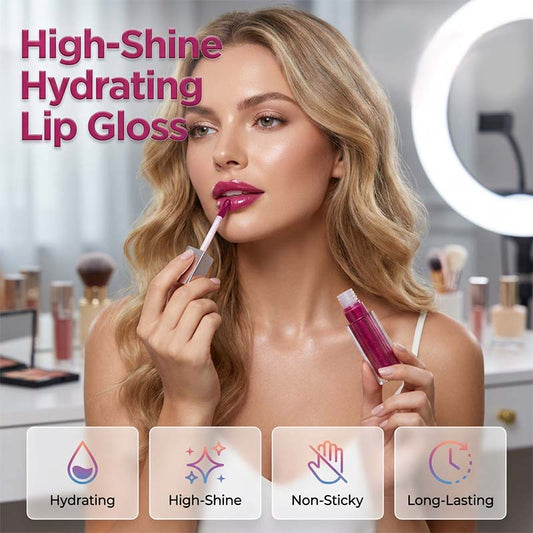 💄New Hot Selling-50% Off!!💋High-Shine Hydrating Lip Gloss