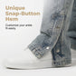 👖Men's All-Season Wide-Leg Drawstring Jeans👖