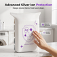 ⏰ Limited time pre‑order – secure yours today!🧺 Press-to-Compress Vacuum Storage Bags – No Pump Needed, Silver Ion Anti‑Bacteria, Space Saving – for Quilts, Winter Coats, Bedding – 2 Sizes (PA+PE)