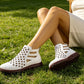 📢📢50% OFF !! ⏰Women's Breathable Hollow-Out Flat Shoes